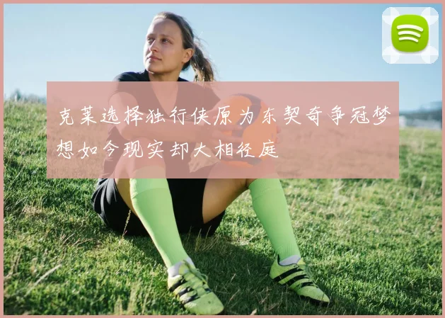 克莱选择独行侠原为东契奇争冠梦想如今现实却大相径庭